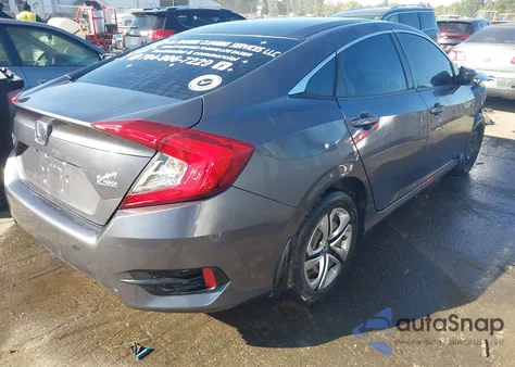 2016 Honda Civic Lx from USA, damaged, VIN 19XFC2F53GE000236